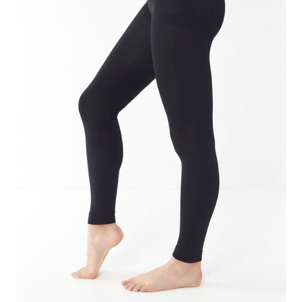 NWT Fleece Lined Footless Tights